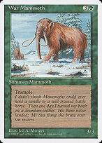 War Mammoth — Fourth Edition
