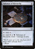 Talisman of Hierarchy — Commander Legends: Battle for Baldur's Gate