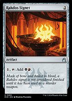 Rakdos Signet — Ravnica Remastered