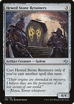 Hewed Stone Retainers — Fate Reforged