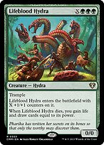 Lifeblood Hydra — Commander Masters