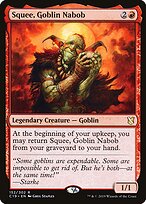 Squee, Goblin Nabob — Commander 2019