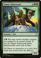 Temur Sabertooth — Commander 2017