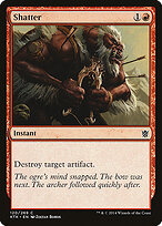 Shatter — Khans of Tarkir