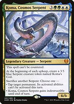 Koma, Cosmos Serpent — Kaldheim