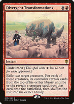 Divergent Transformations — Commander 2016