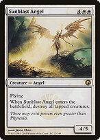 Sunblast Angel — Scars of Mirrodin
