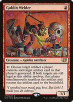 Goblin Welder — Commander 2014