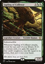 Sapling of Colfenor — Commander 2021