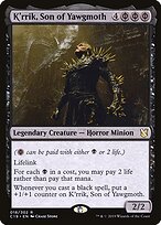 K'rrik, Son of Yawgmoth — Commander 2019
