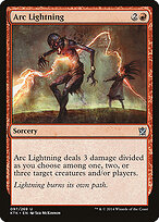 Arc Lightning — Khans of Tarkir