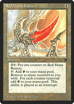 Red Mana Battery — Legends
