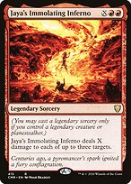 Jaya's Immolating Inferno — Commander Legends