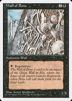 Wall of Bone — Fourth Edition