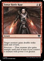 Temur Battle Rage — Commander Masters