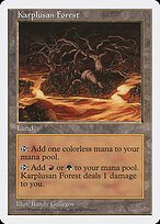 Karplusan Forest — Fifth Edition
