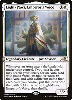 Light-Paws, Emperor's Voice — Kamigawa: Neon Dynasty