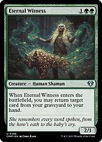 Eternal Witness — Commander Masters