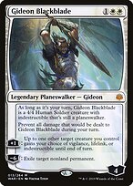Gideon Blackblade — War of the Spark