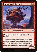 Dragonlord's Servant — Commander 2017