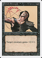 Unholy Strength — Revised Edition