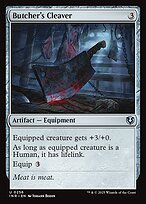 Butcher's Cleaver — Innistrad Remastered