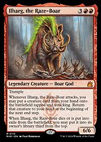 Ilharg, the Raze-Boar — Ravnica Remastered