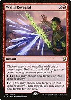 Wyll's Reversal — Commander Legends: Battle for Baldur's Gate
