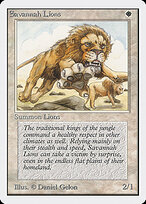 Savannah Lions — Unlimited Edition