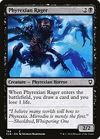 Phyrexian Rager — Commander Legends: Battle for Baldur's Gate