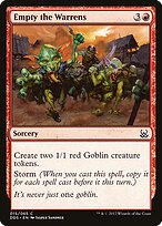 Empty the Warrens — Duel Decks: Mind vs. Might
