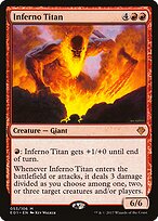 Inferno Titan — Archenemy: Nicol Bolas