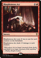 Blasphemous Act — Commander 2016