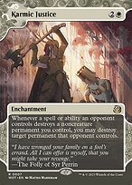 Karmic Justice — Wilds of Eldraine: Enchanting Tales
