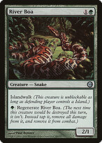 River Boa — Duels of the Planeswalkers