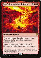Jaya's Immolating Inferno — Dominaria