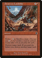 Dwarven Landslide — Apocalypse