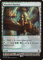 Wooded Bastion — Zendikar Expeditions