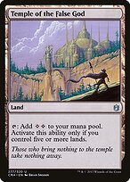 Temple of the False God — Commander Anthology