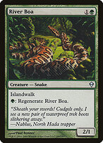River Boa — Zendikar