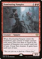 Dominating Vampire — Innistrad: Crimson Vow