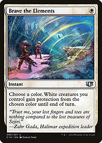 Brave the Elements — Commander 2014