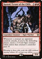 Kazuul, Tyrant of the Cliffs — Commander Legends: Battle for Baldur's Gate