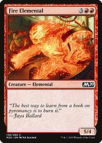 Fire Elemental — Core Set 2020