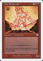 Fire Elemental — Starter 1999