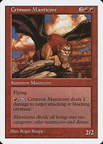Crimson Manticore — Fifth Edition