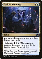 Faithful Mending — Innistrad: Midnight Hunt