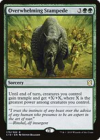 Overwhelming Stampede — Commander 2019
