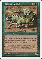 Thicket Basilisk — Fifth Edition