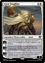 Ajani Steadfast — Commander Masters